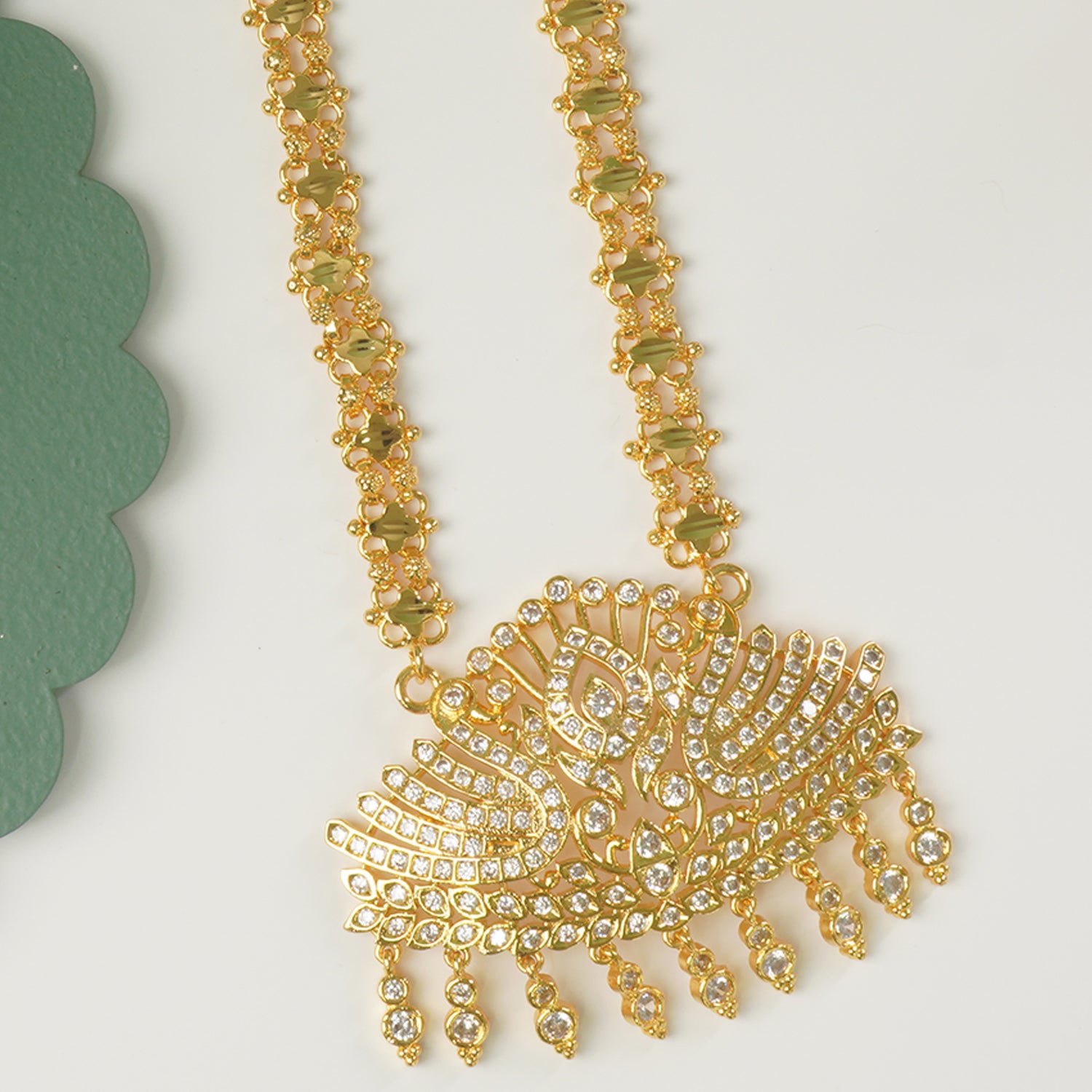 Premium Long Karwari Haar Bakuli Design