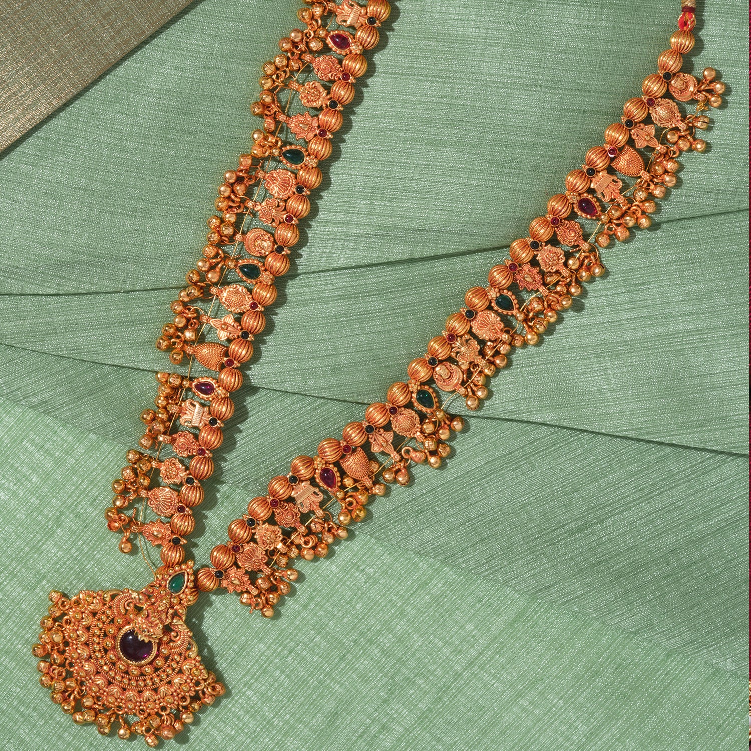 Geru najuk Kolhapuri saaj 10 mm Pendant