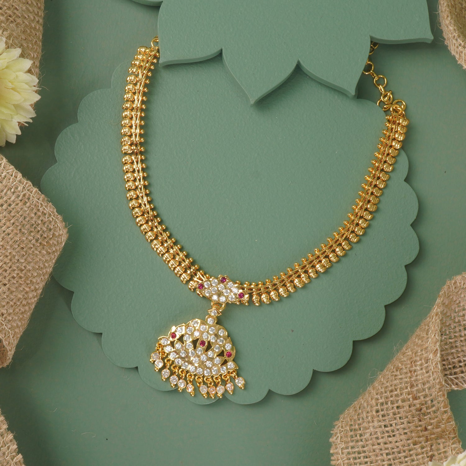 Shop Online Premium Koyri Chain Karwari Haar Necklace Design