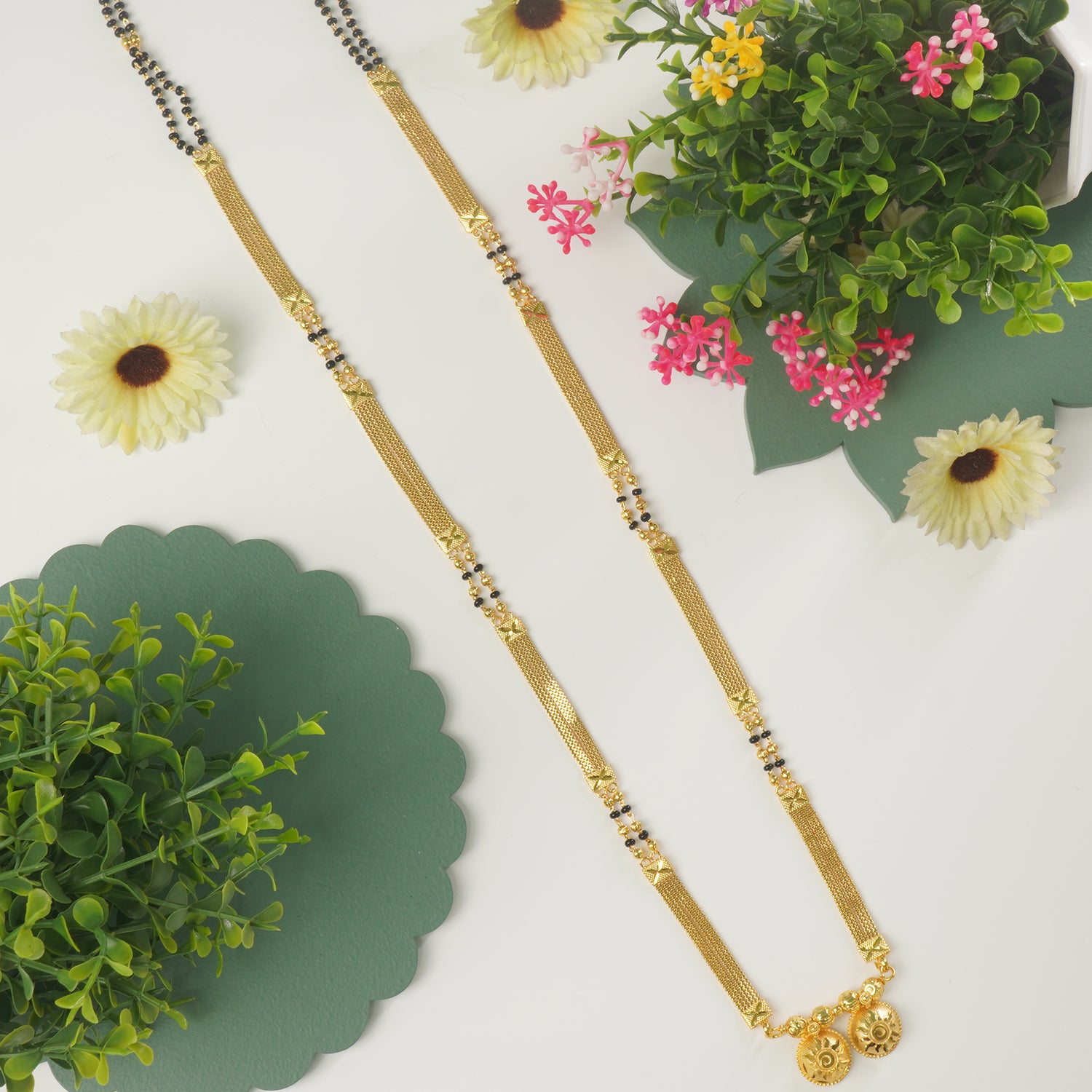 32 Inches Long Forming Design Online With Vati Pendant