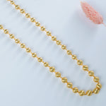 Gold Plated Nakshi Mani Mala Design