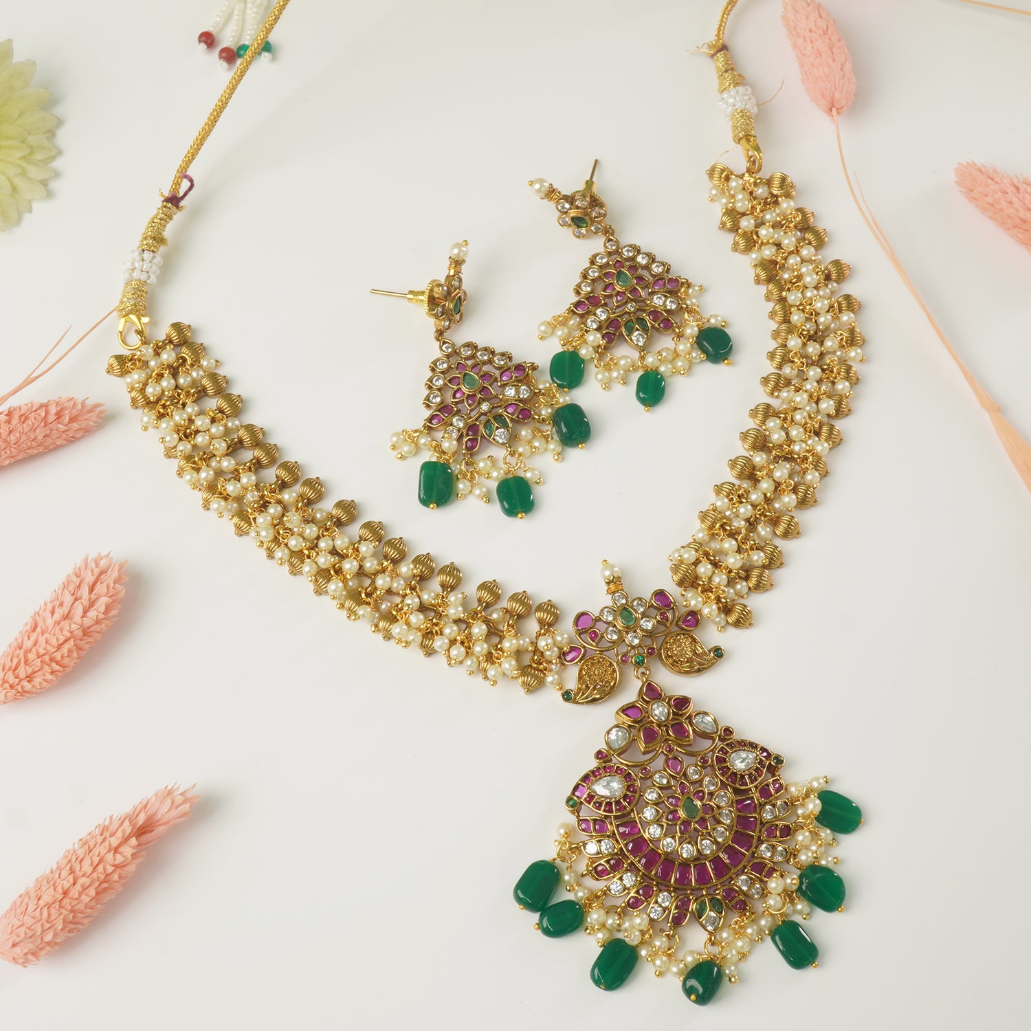 Shop Online Gold Plated South Indian Ghugroo Jewellery Designs