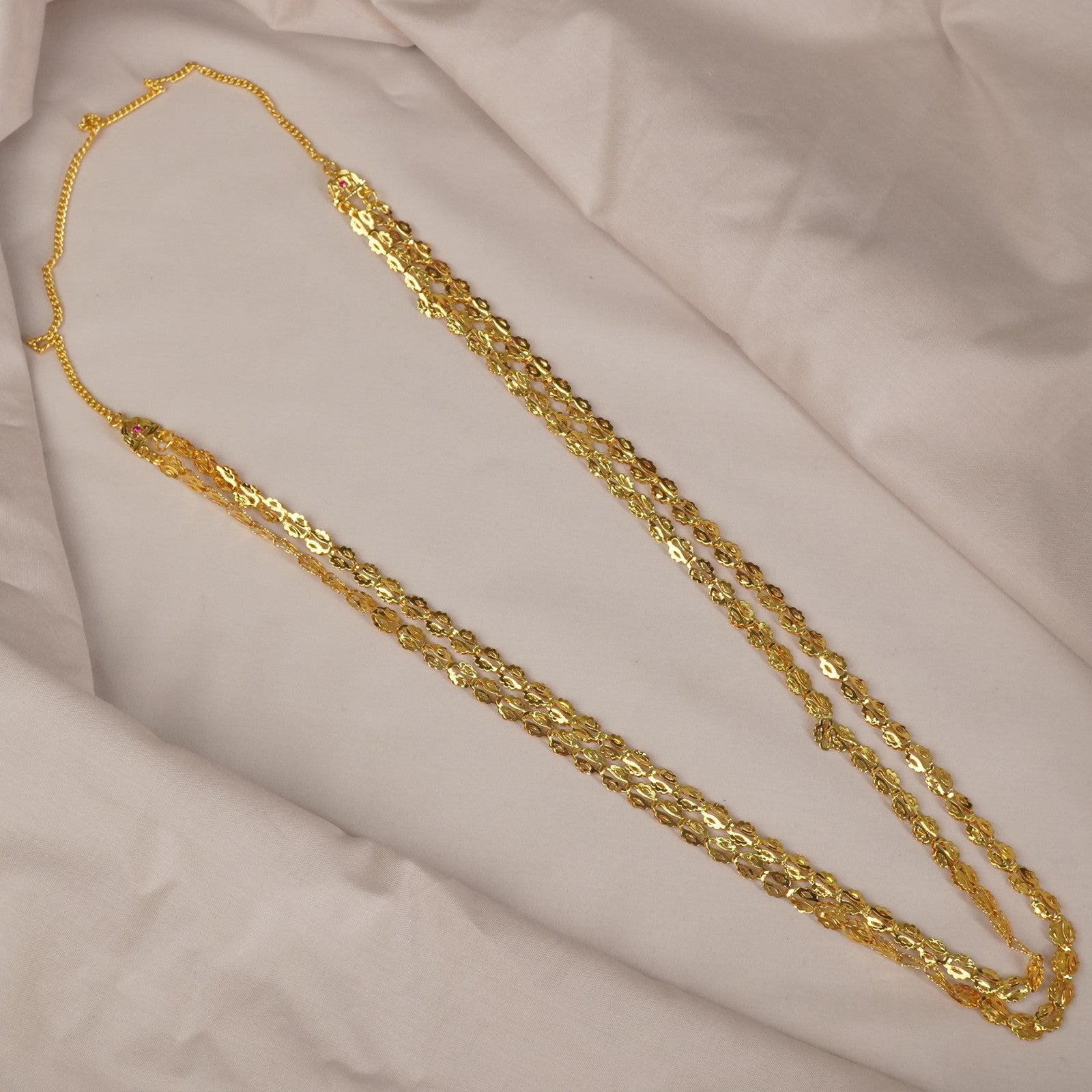 Gold Plated Two Tola Gold Chain Rope Chain Gold Chain For 10 Grams