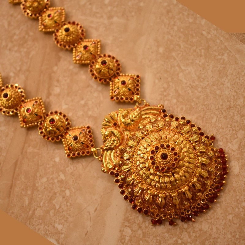 Geru Finish Mangalsutra Paan Pendal