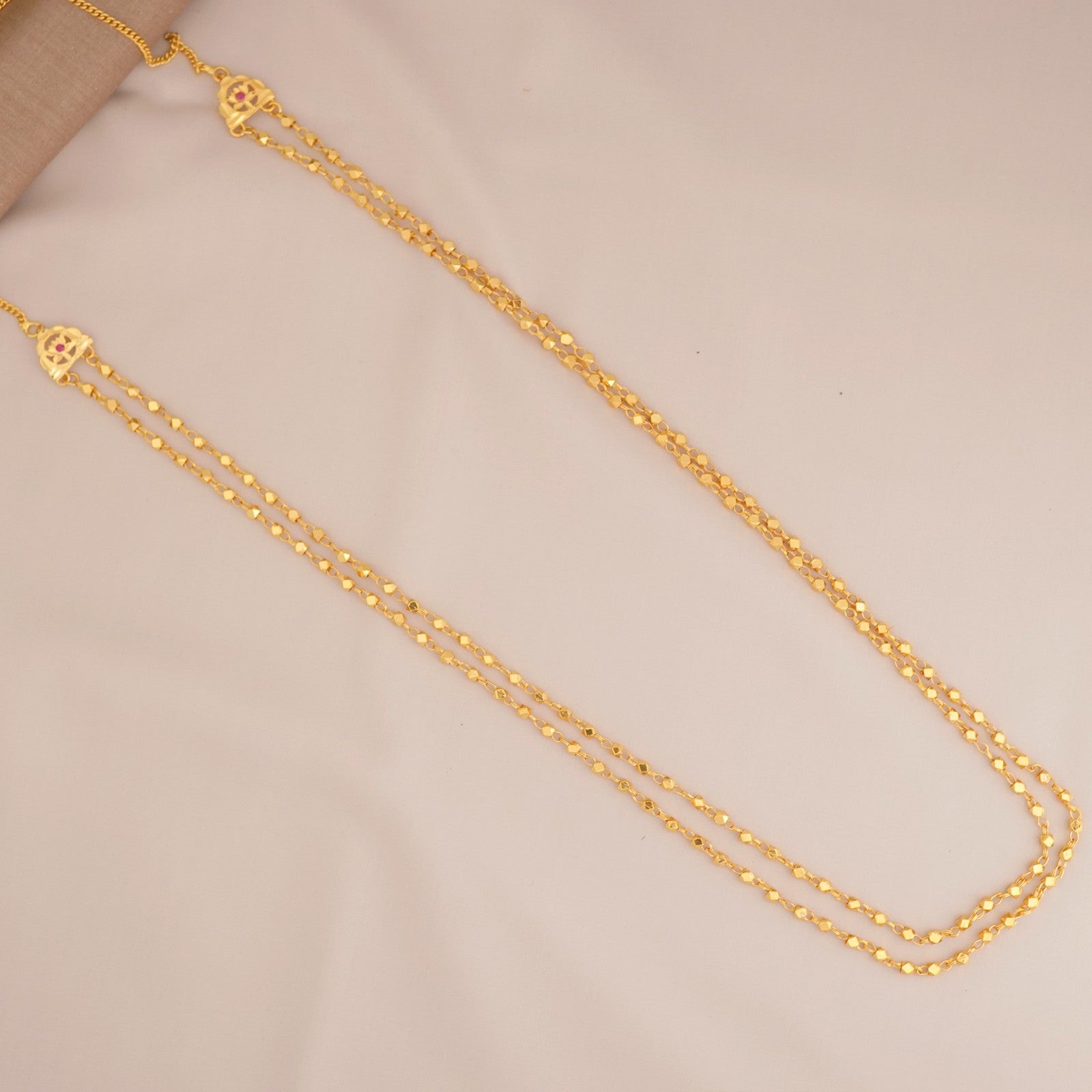 Shop and buy online handmade traditional kanthi mala . – Rishabh Gold