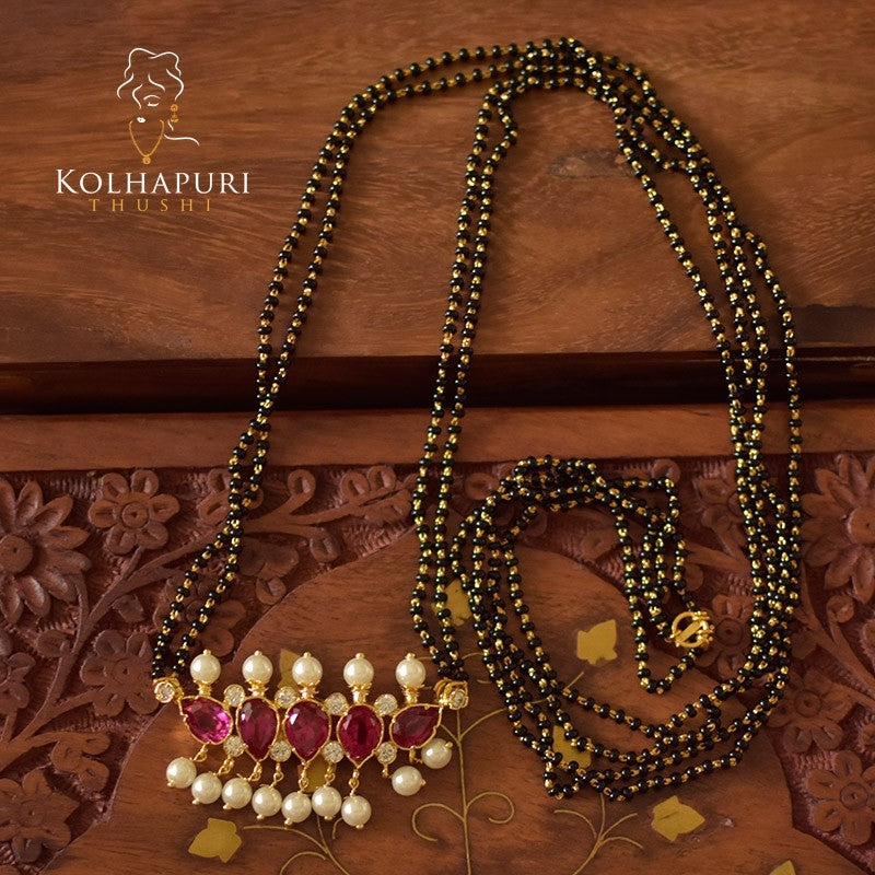 34" Handmade chain mangalsutra puneri khod pendal