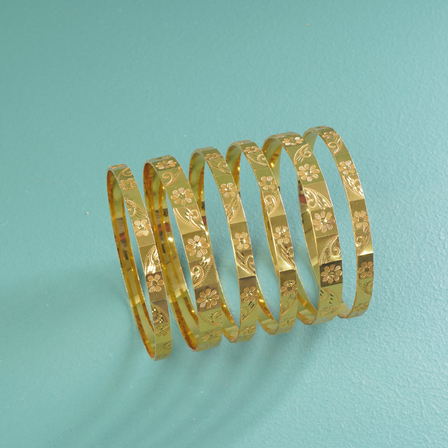 Shop Online Gahu 6 Pc Pailu Patli Flower Set