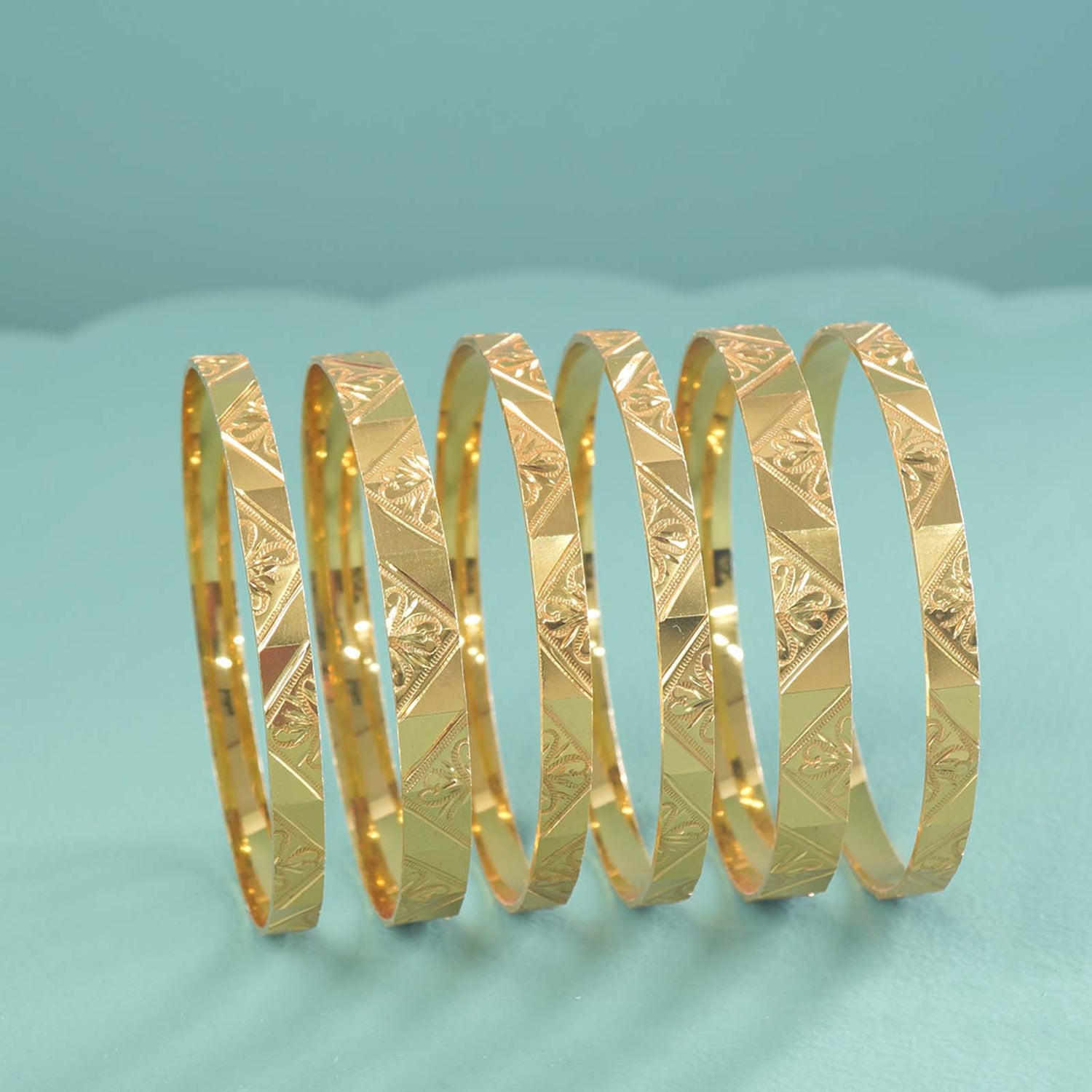 Shop Online Gahu 6 Pc Pailu Patli Triangle Set