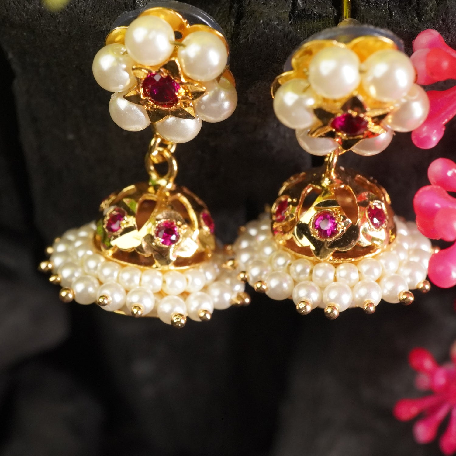 Gold plated Chota Kudi Jhumkis