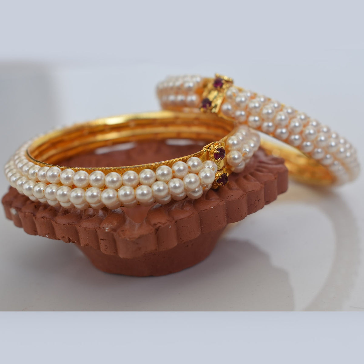 Bangles Moti 3 Line