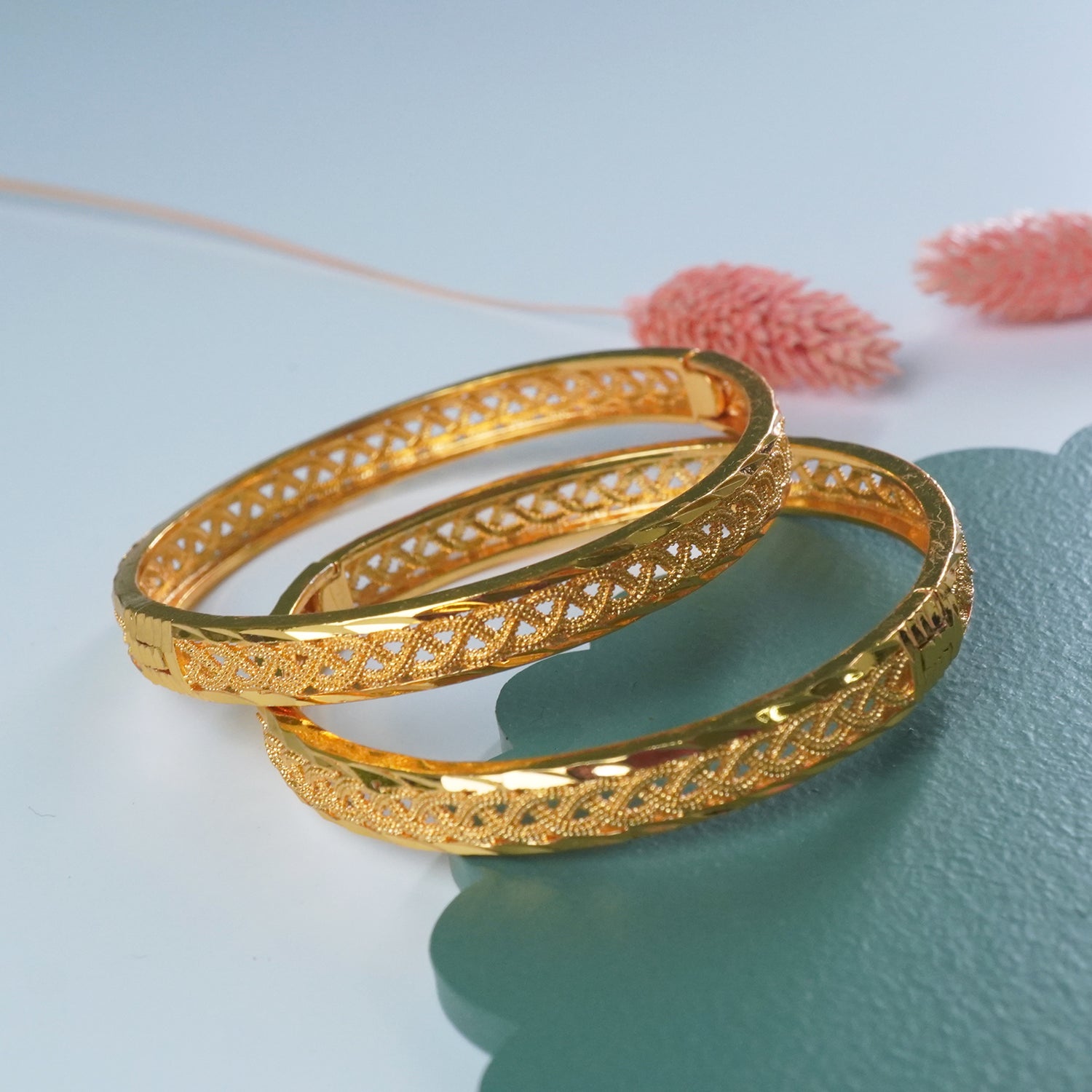 Slim Openable Jaali Bangles