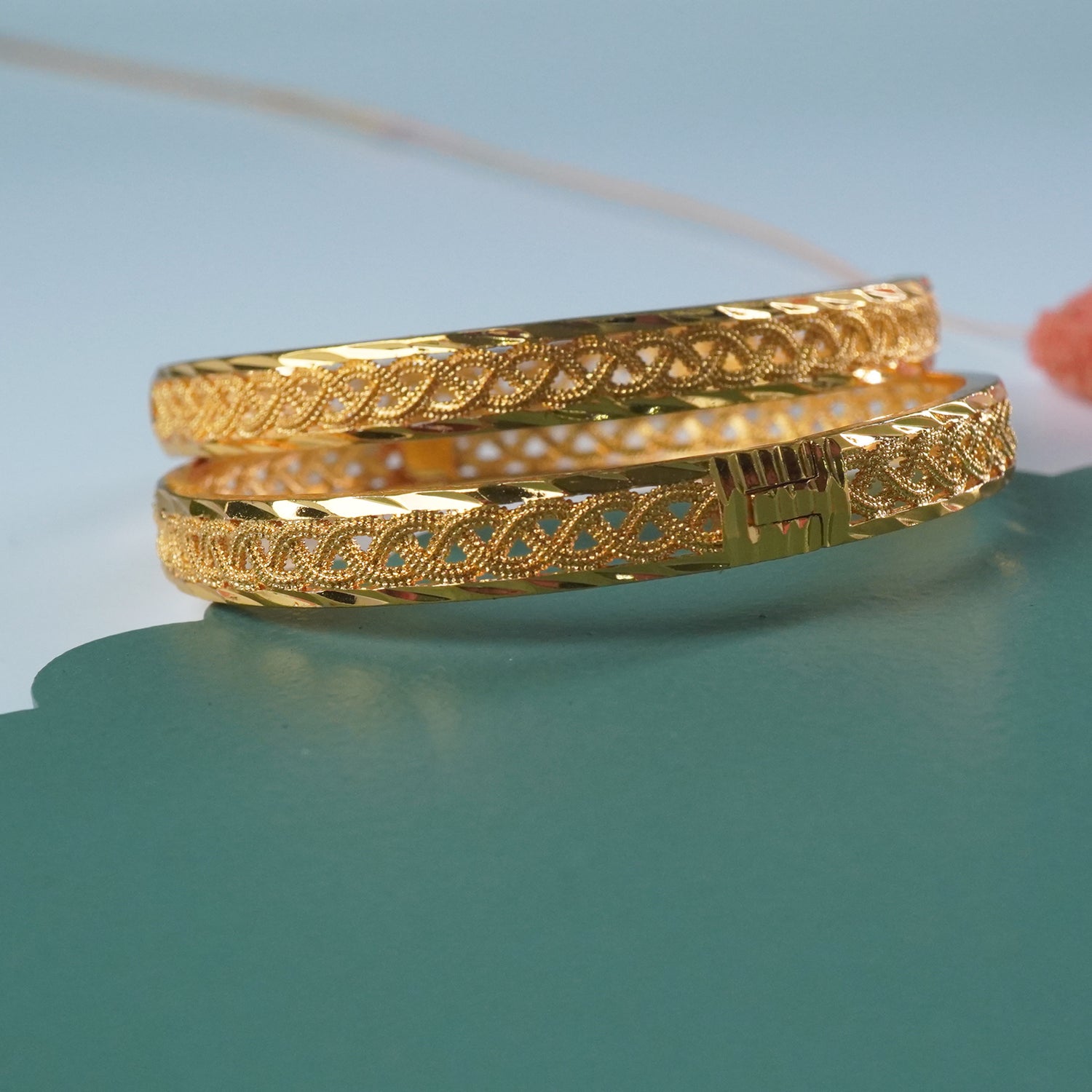 Slim Openable Jaali Bangles