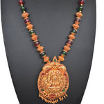 Red Green Cap Mala Antique Pendal Geru Finish