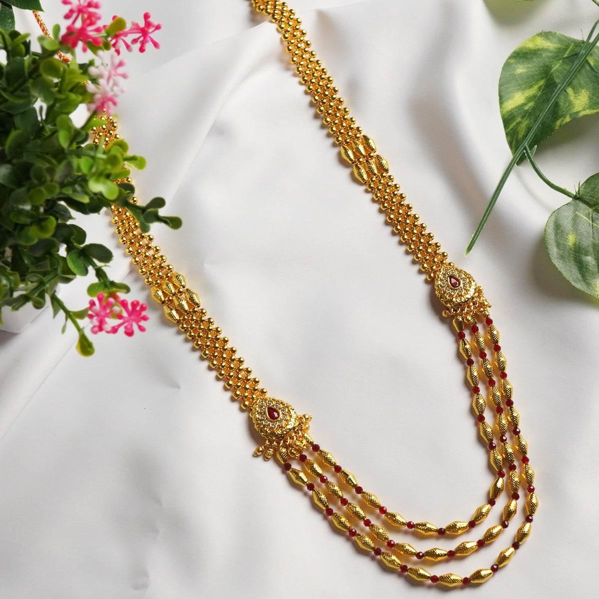 kolhapuri necklace long