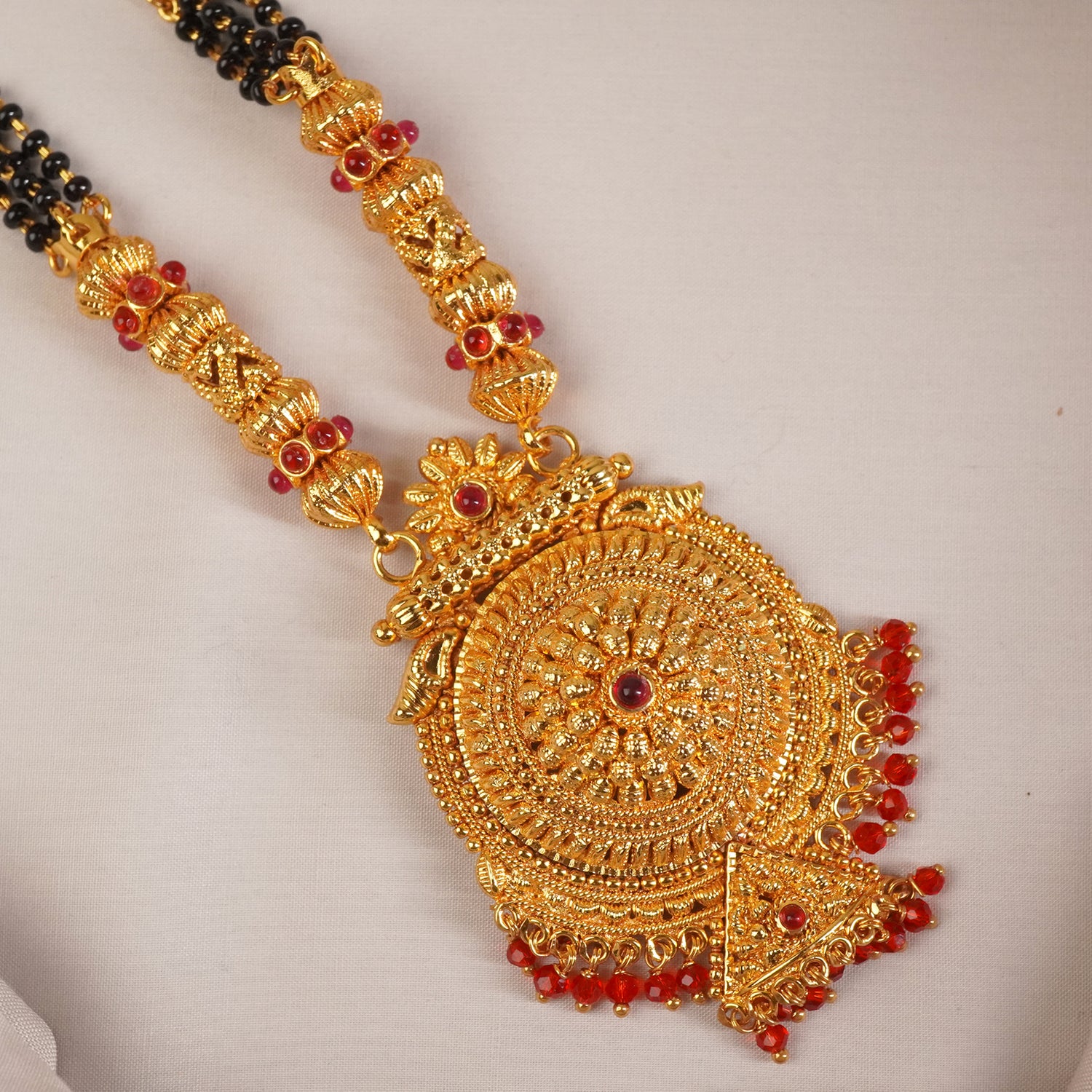 One Gram mangalsutra Designs Round