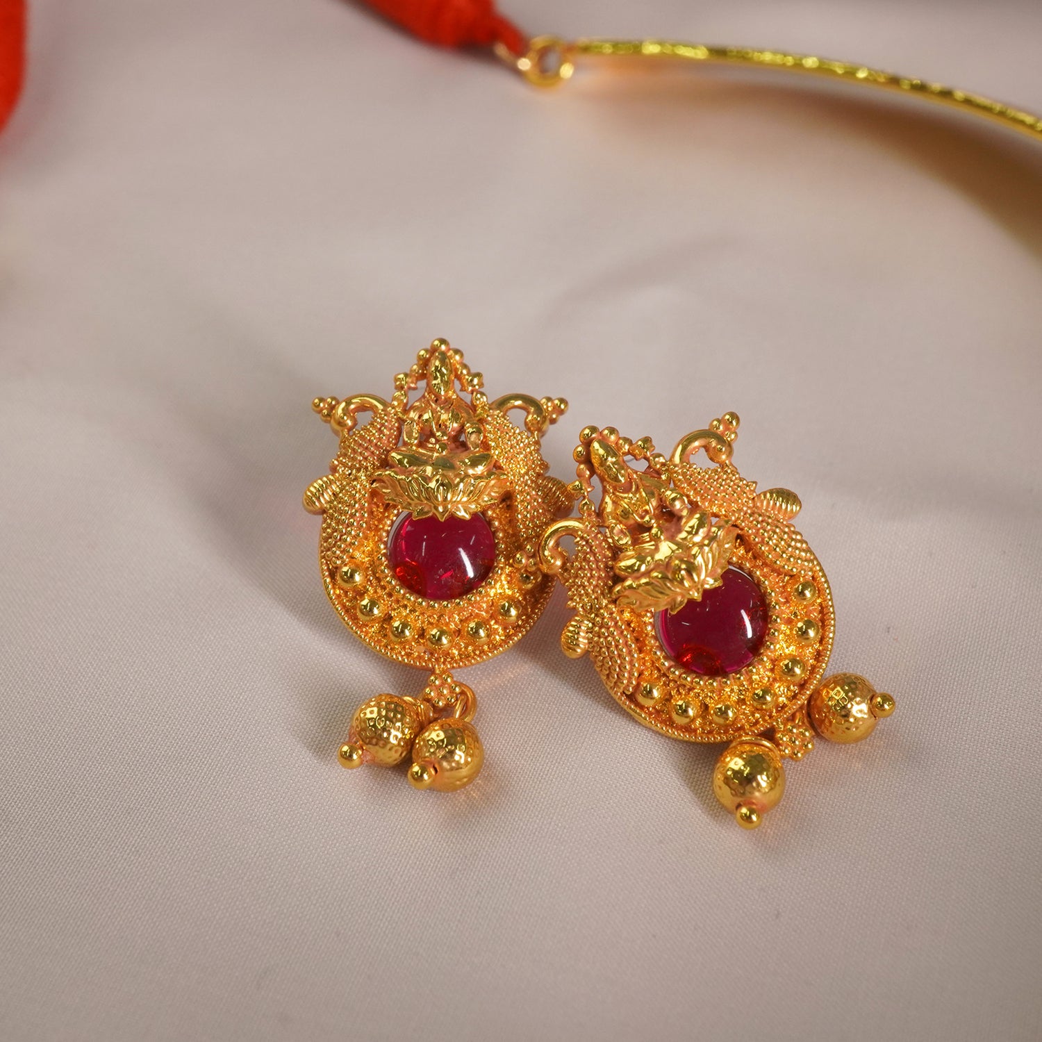 Rajwadi Gheru Haar Necklace Design