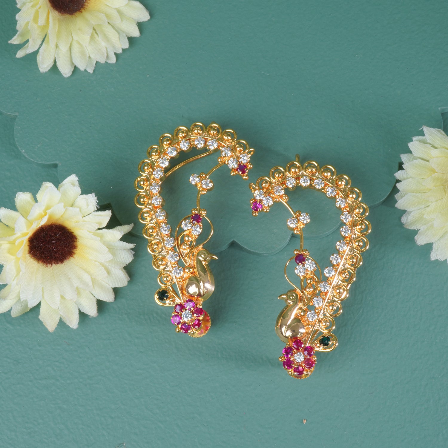 Gold Plated Karwari Earcuff - Kaan Design Online