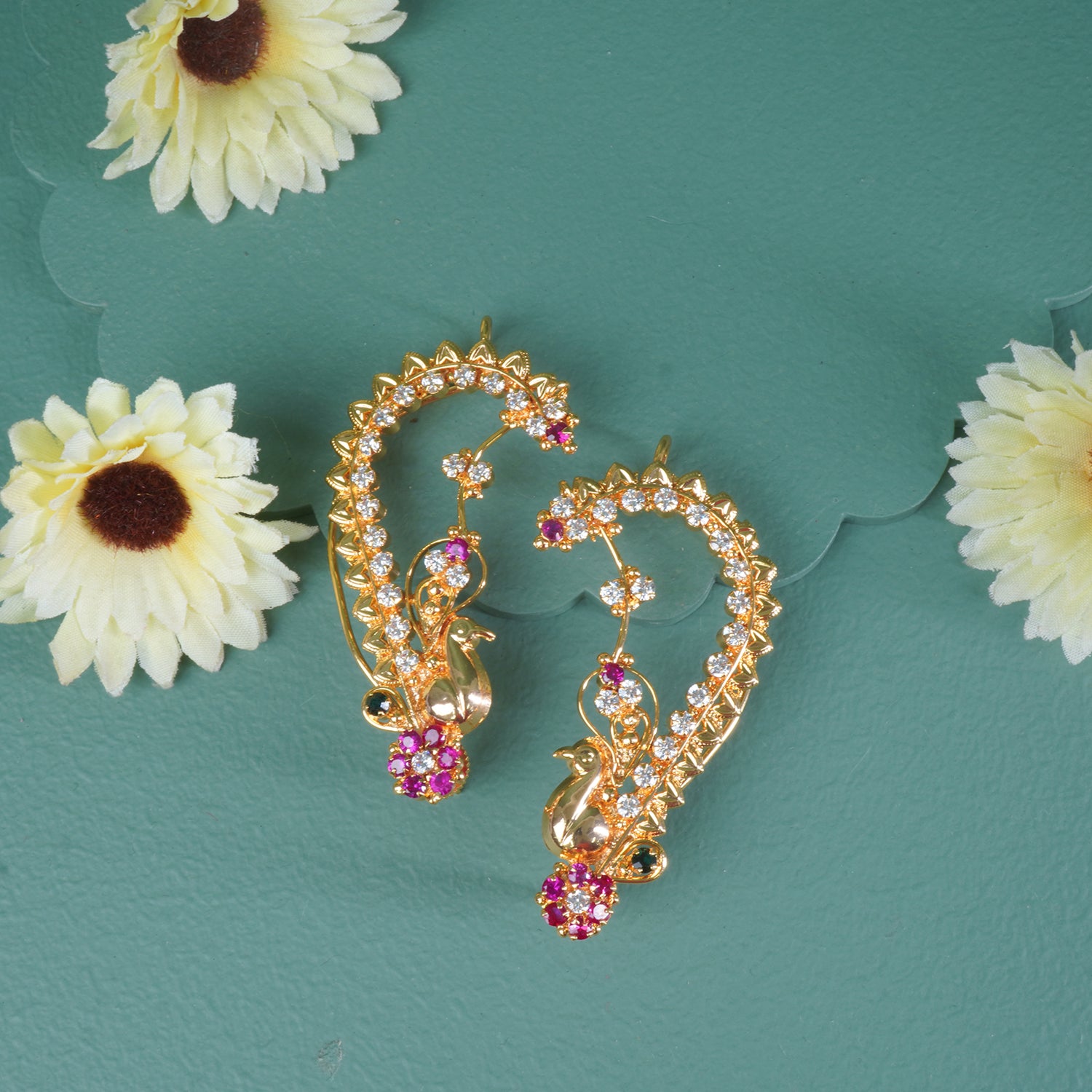 Gold Plated Karwari Earcuff - Kaan Design Online