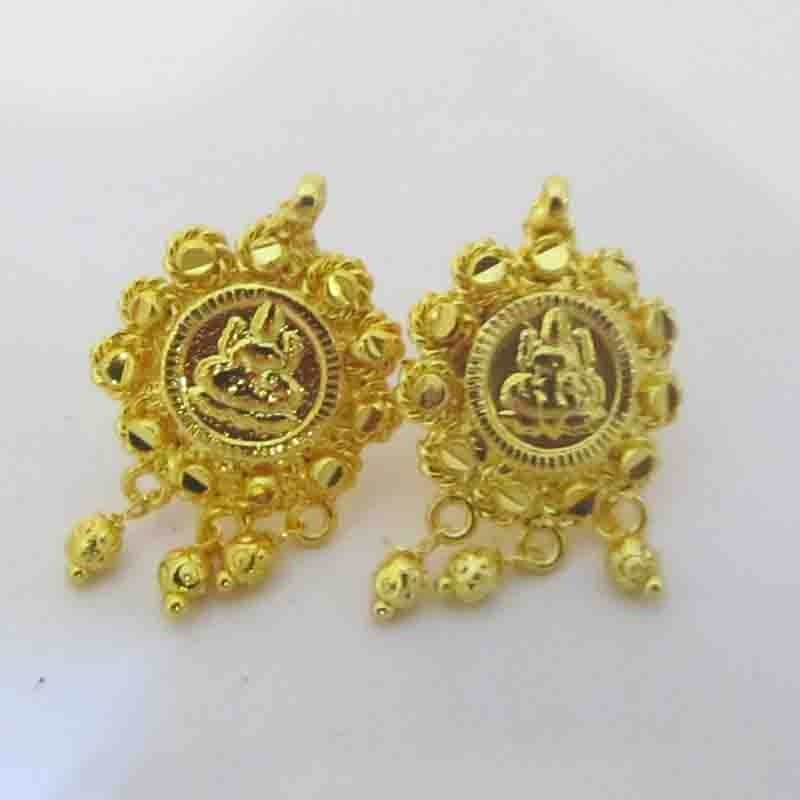 Earrings Taas Laxmi Golden