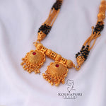 Geru finish mangalsutra chain chokda