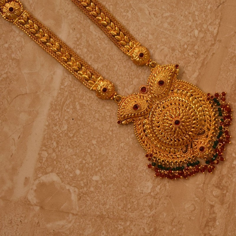 Geru Finish Mangalsutra Paan Pendal