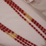 regal gold plated kolhapuri matar mani mala