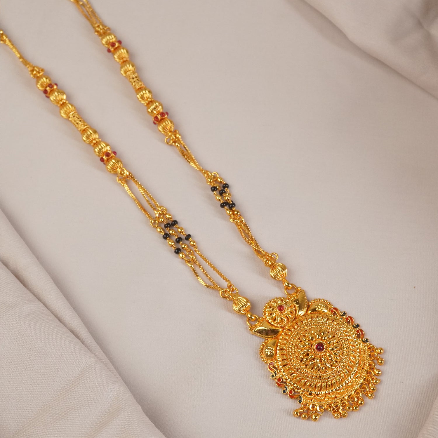 One Gram mangalsutra Designs Round