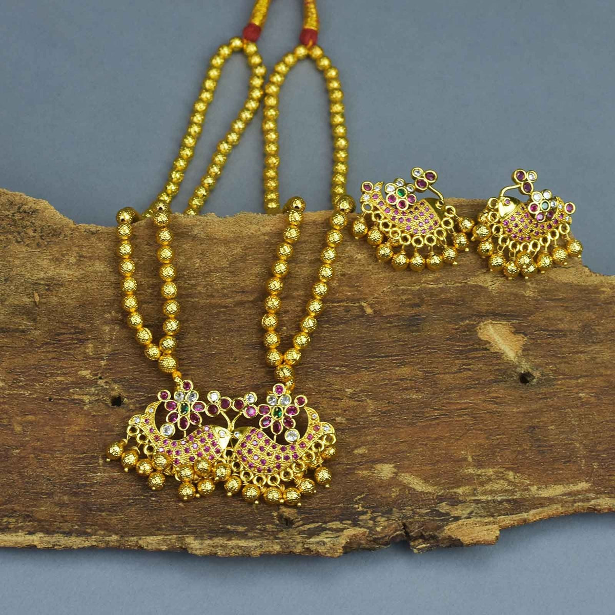 Marathi style Tanmani necklace