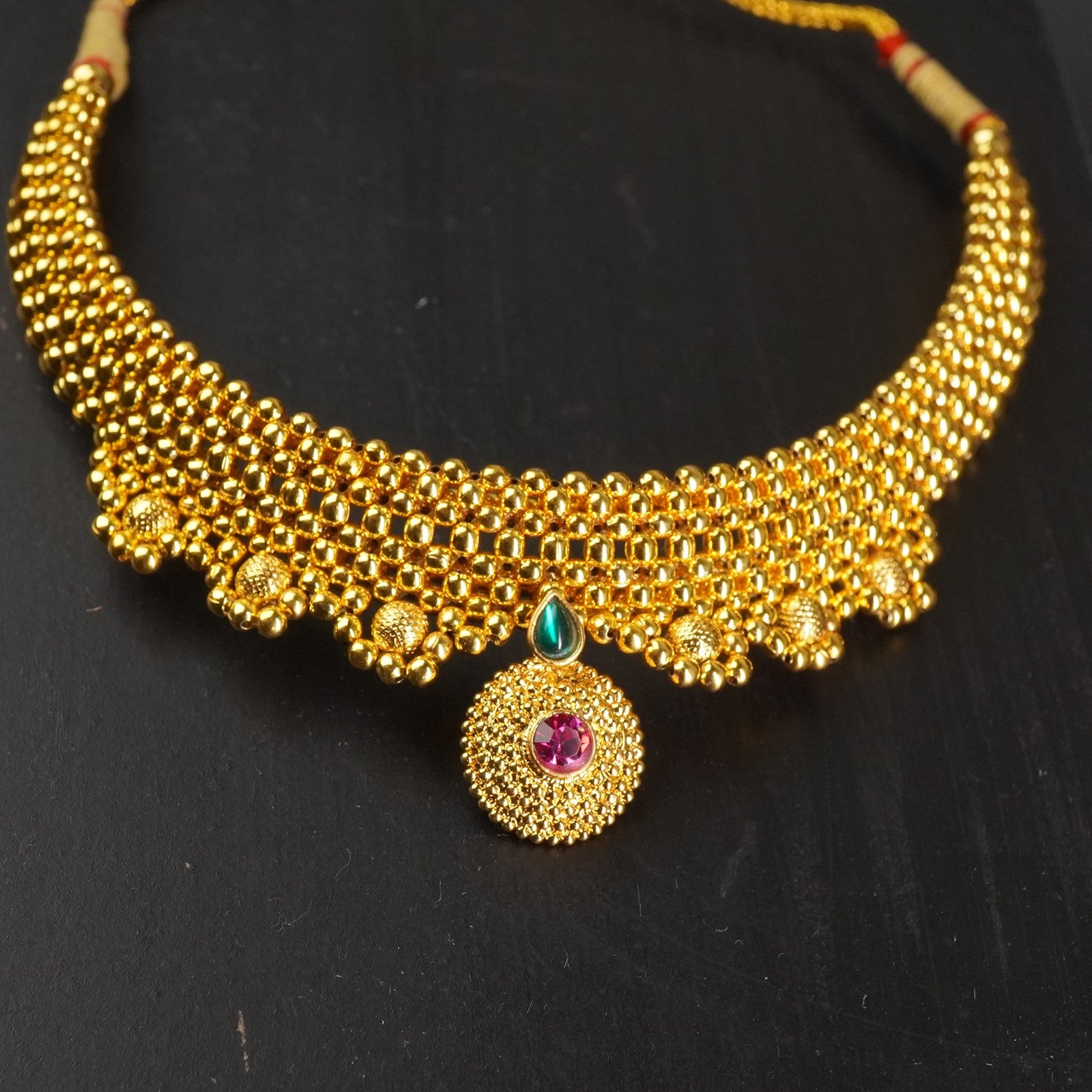 Kolhapuri necklace rg pendant