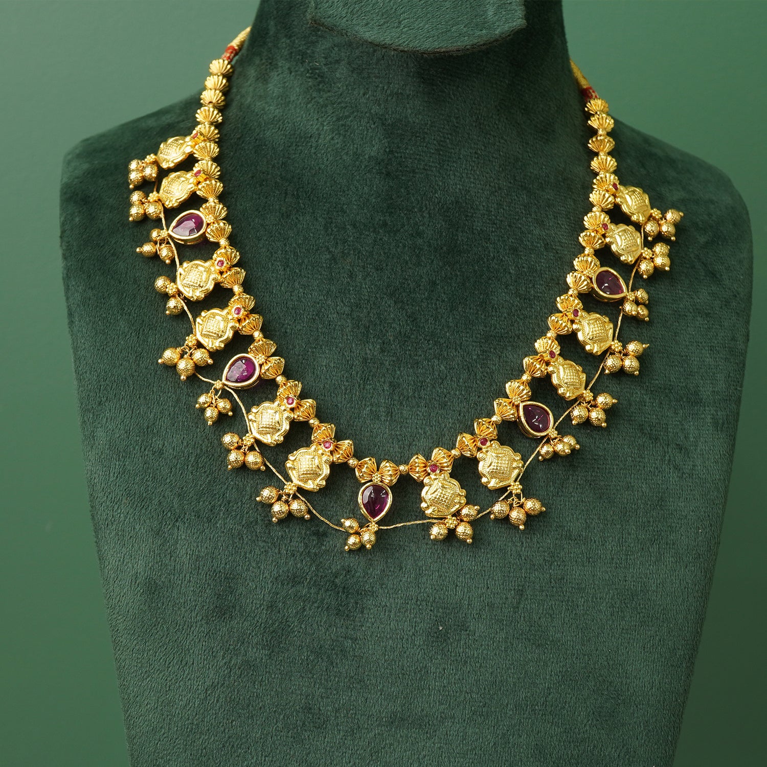 Premium Kolhapuri Choker Saaj Necklace