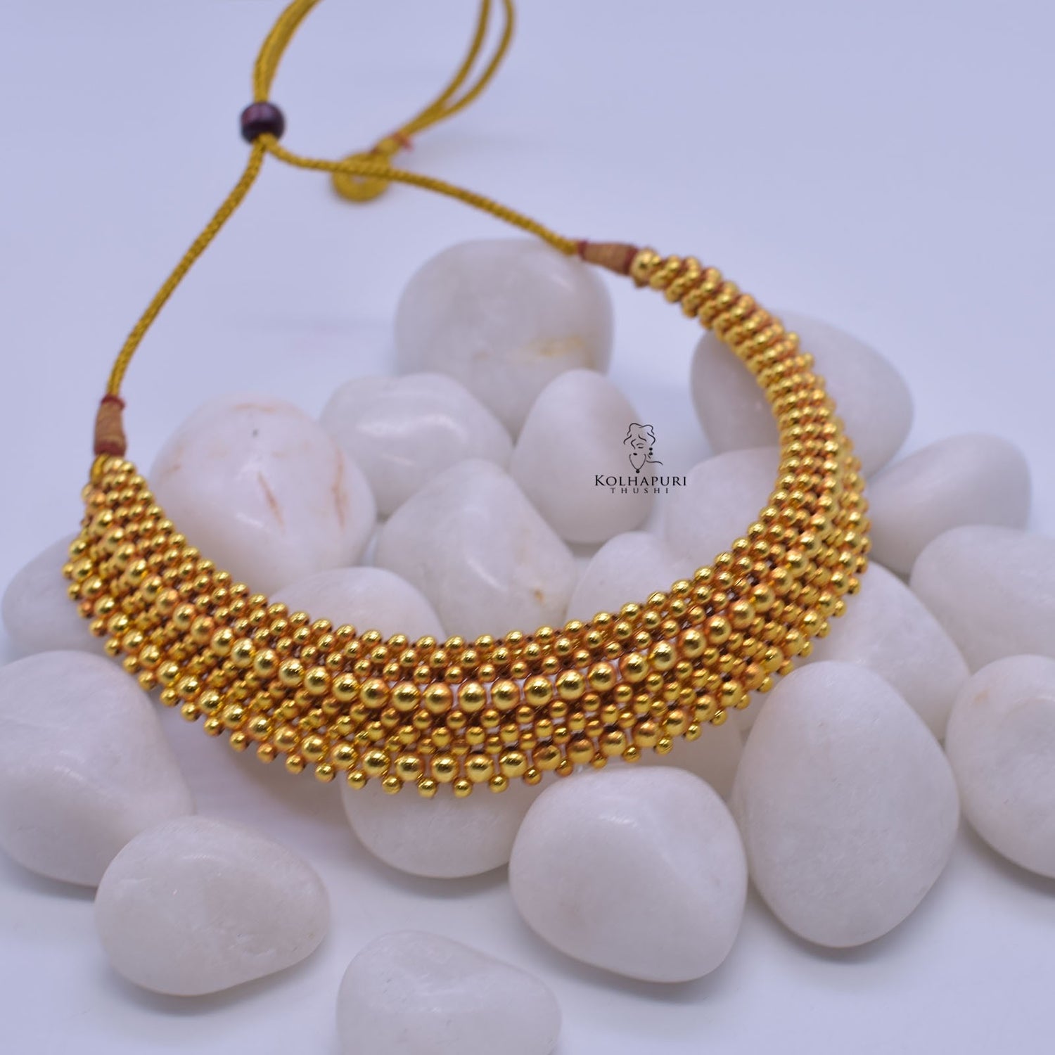 Geru Thushi Patta Necklace