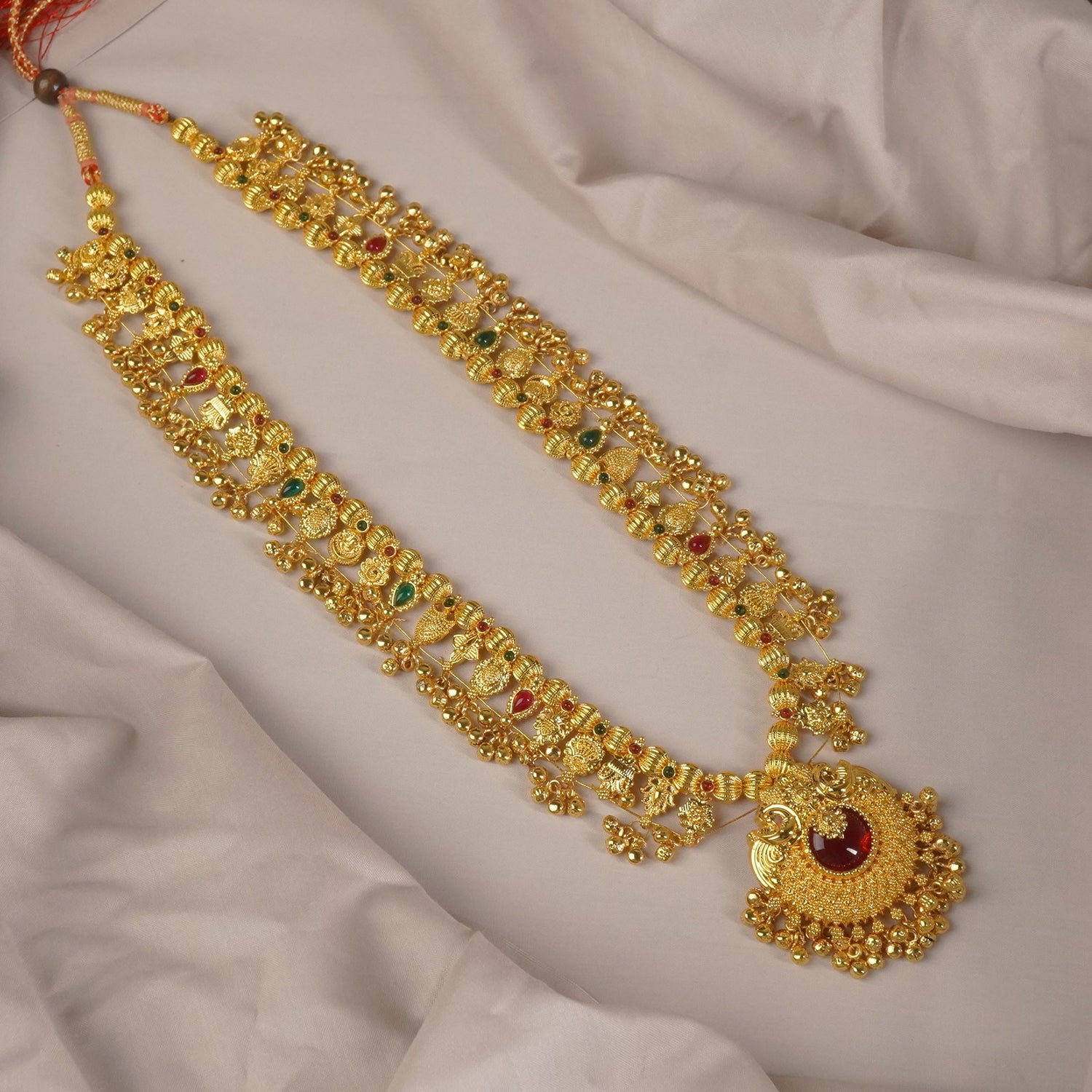 Long Kolhapuri Saaj To Wear With Nauvari saree