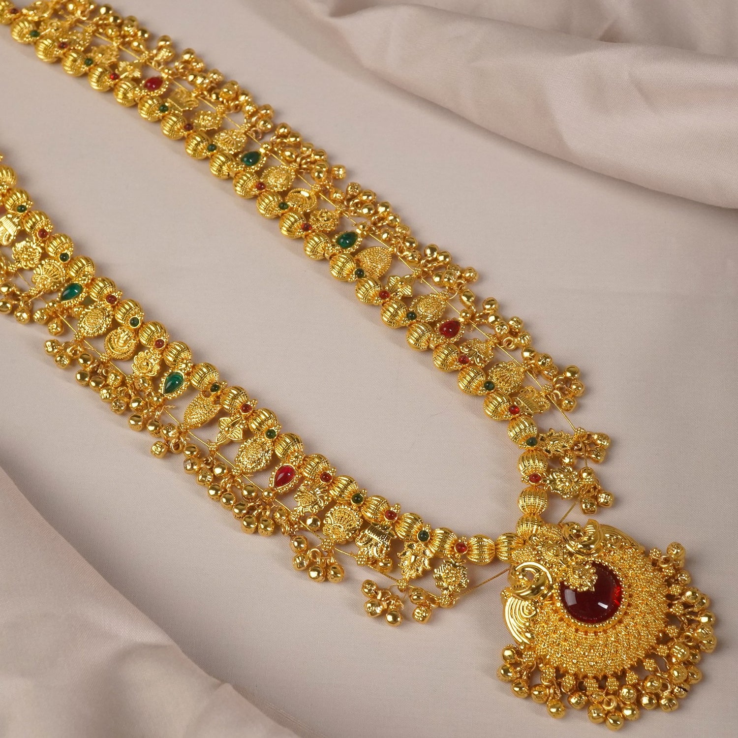 Long Kolhapuri Saaj To Wear With Nauvari saree