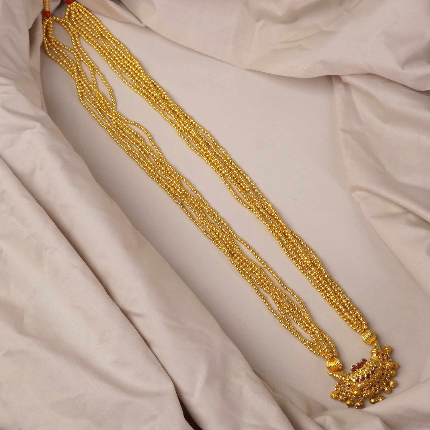 Long Kolhapuri Thushi Necklace