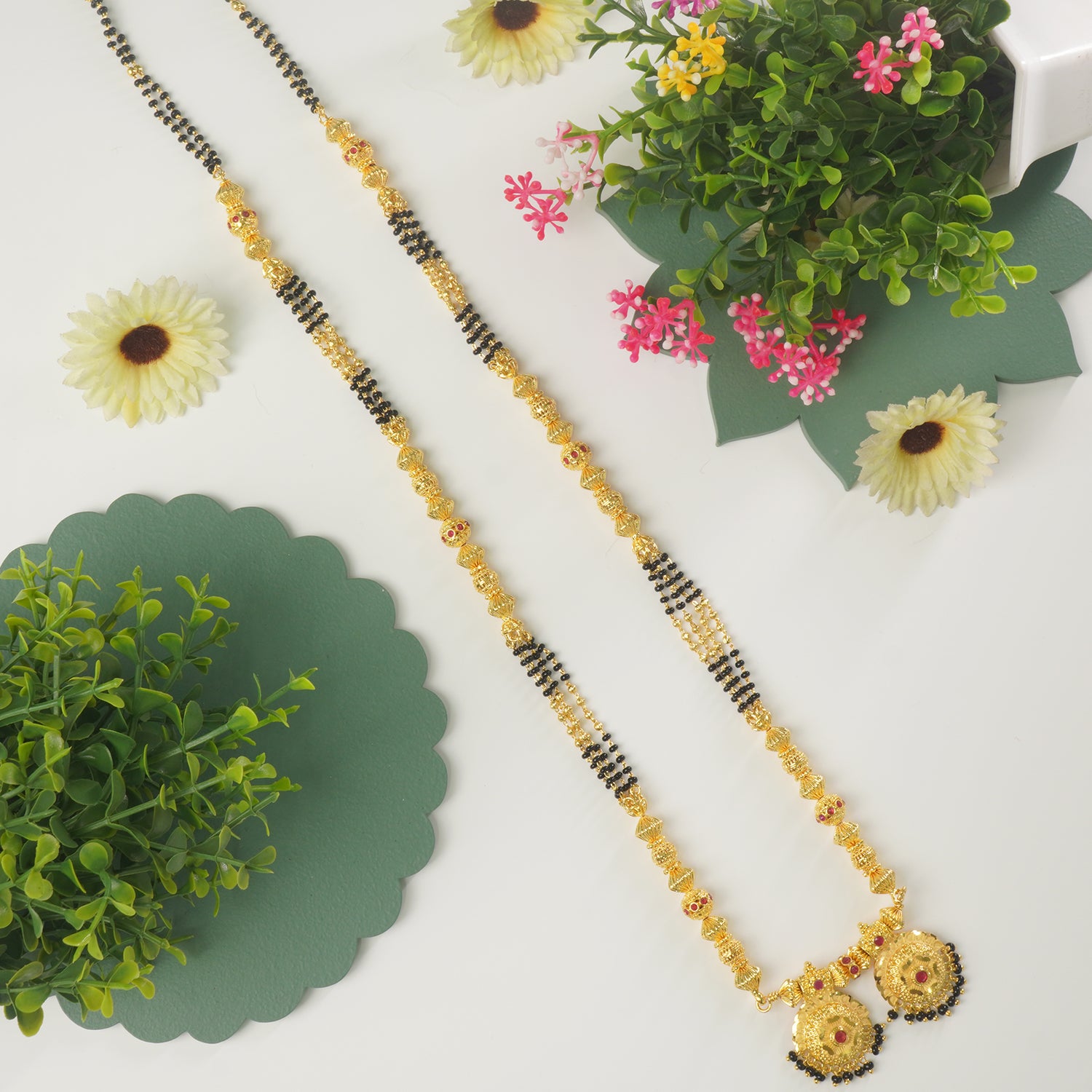 30 Inches Long 1 Gram Mangalsutra Design Online