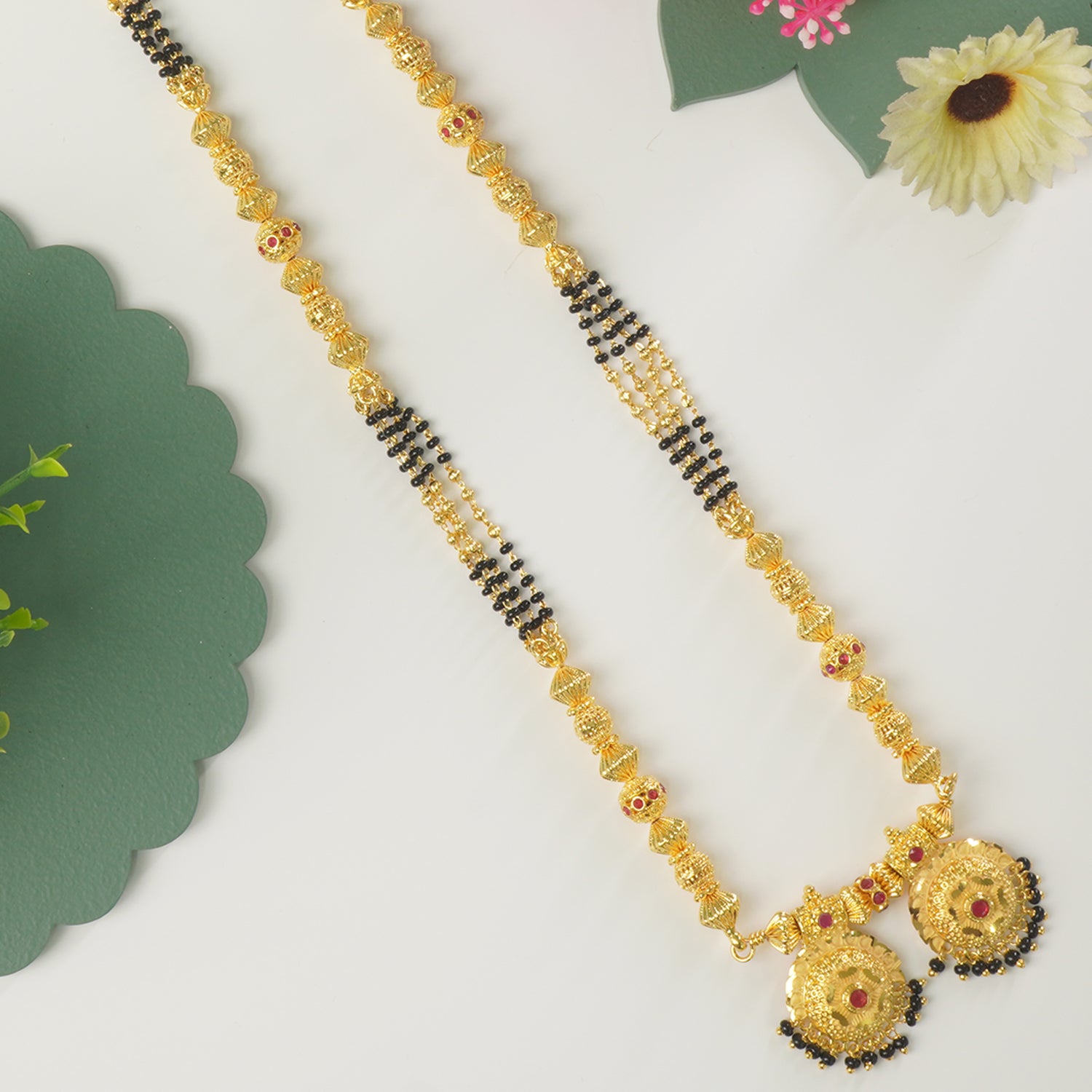 30 Inches Long 1 Gram Mangalsutra Design Online