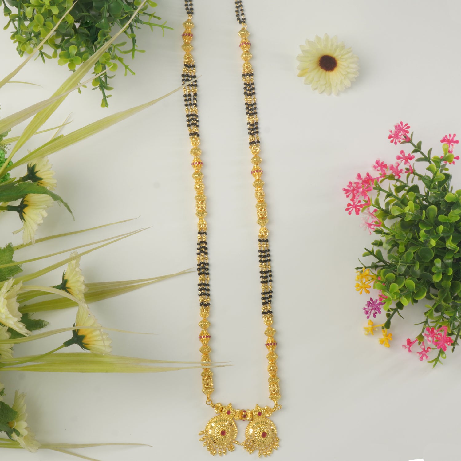 Buy Online 32 Inch One Gram Mangalsutra Design Fancy Vati Design Online