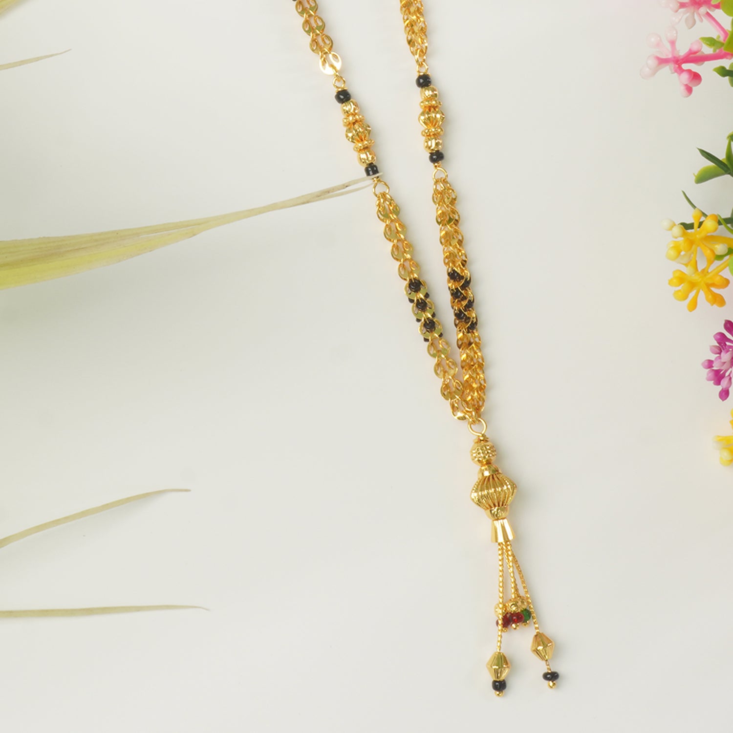 Short Jhalar Forming Mangalsutra Designs Online