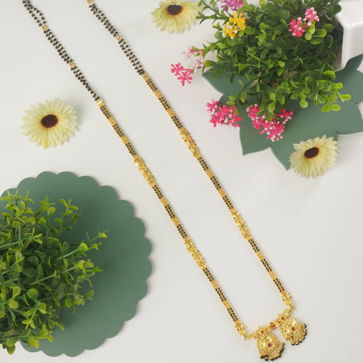 Shop Online 30 Inch One Gram Mangalsutra Design Fancy Vati Designs