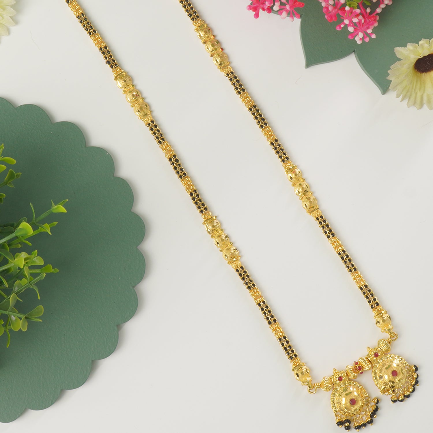 Shop Online 30 Inch One Gram Mangalsutra Design Fancy Vati Designs