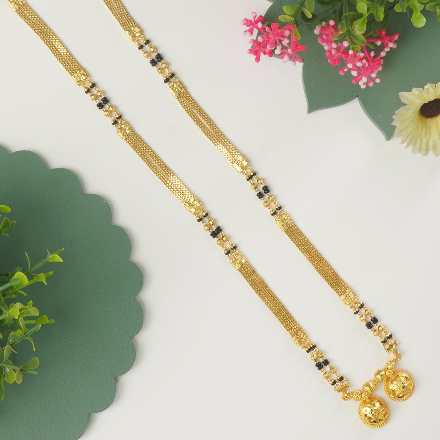 32 Inches Long Forming Design Online With Vati Pendant