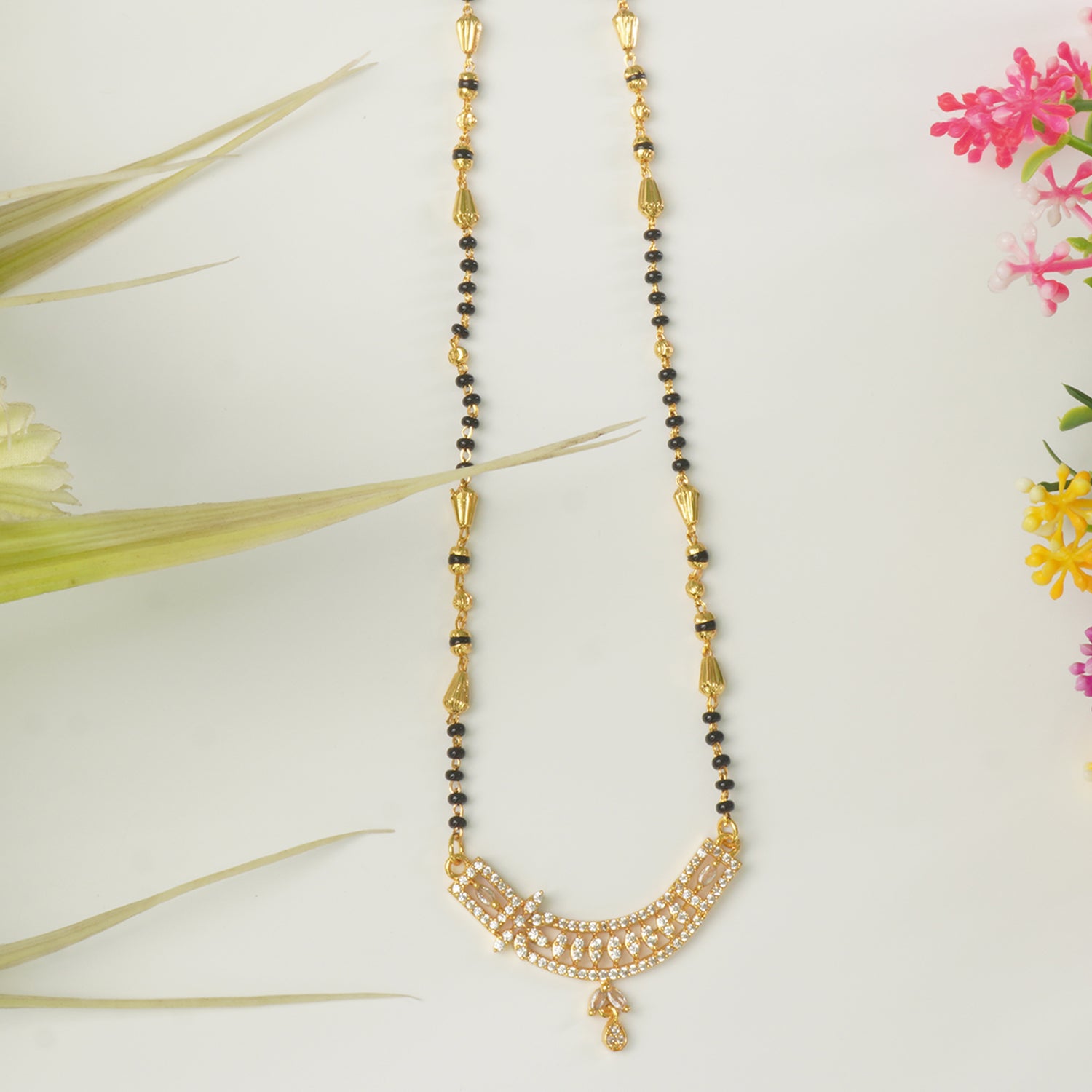 Short Forming Design Online With Ad Stones Pendant