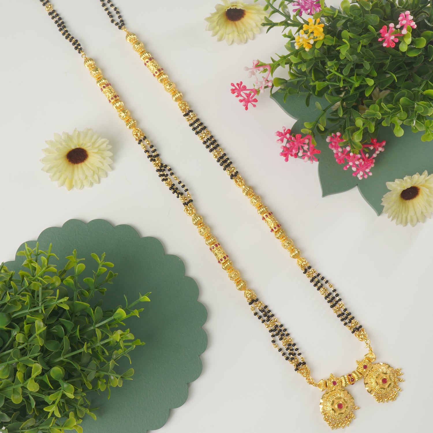 32 Inch One Gram Mangalsutra Design Fancy Vati Designs Online