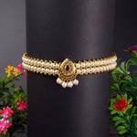 Gold-plated Thushi necklace choker