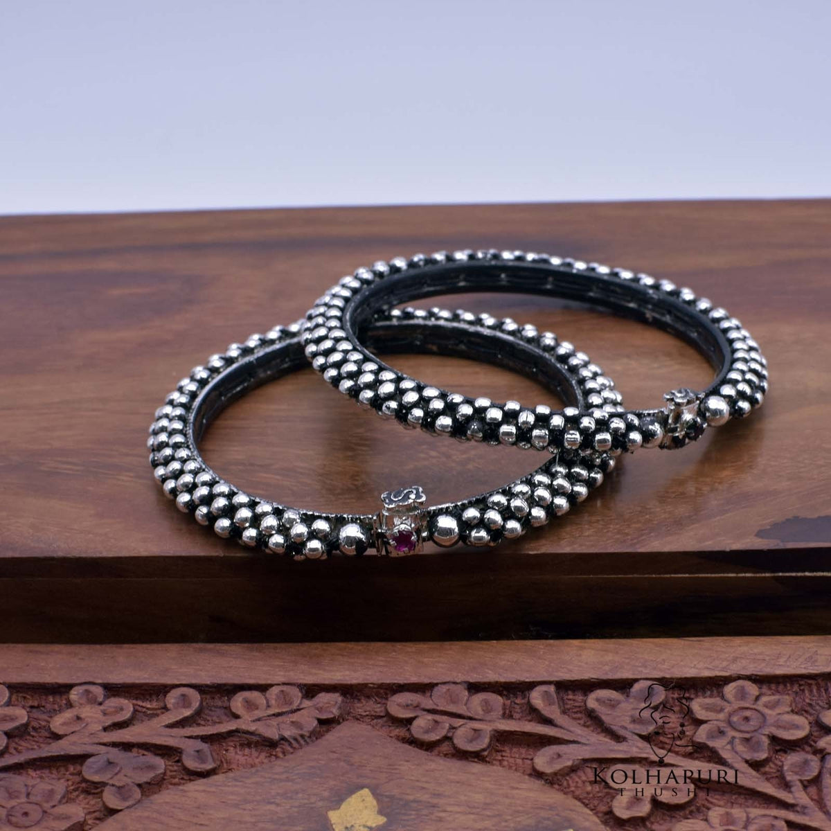 Oxidized Bangles Thushi