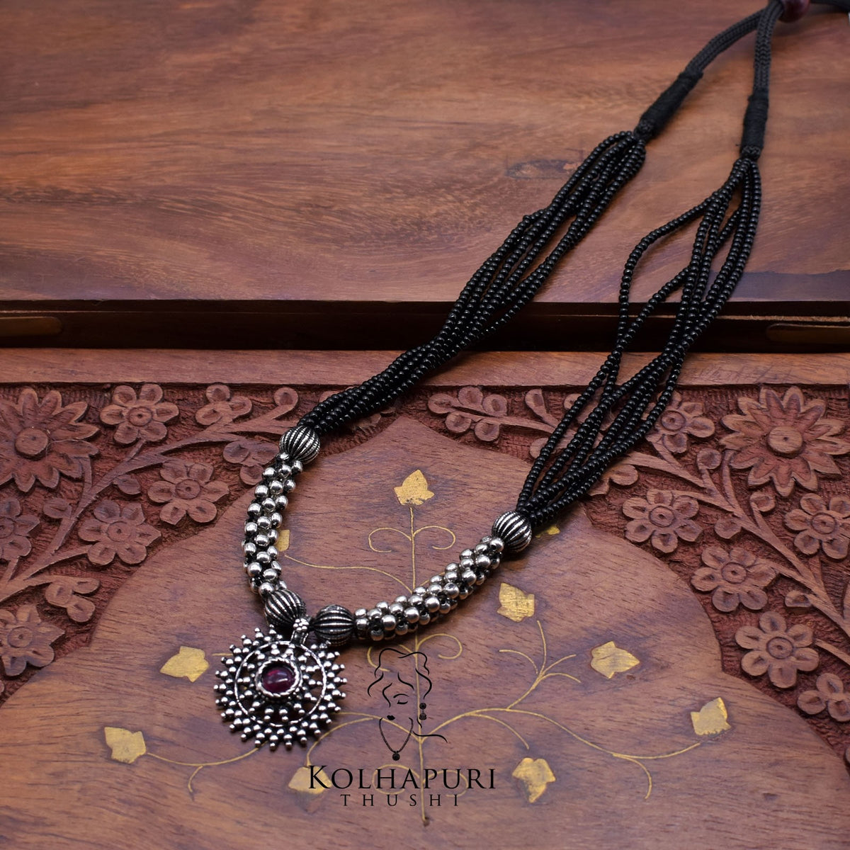 Oxidized gatta manchali rava pendal