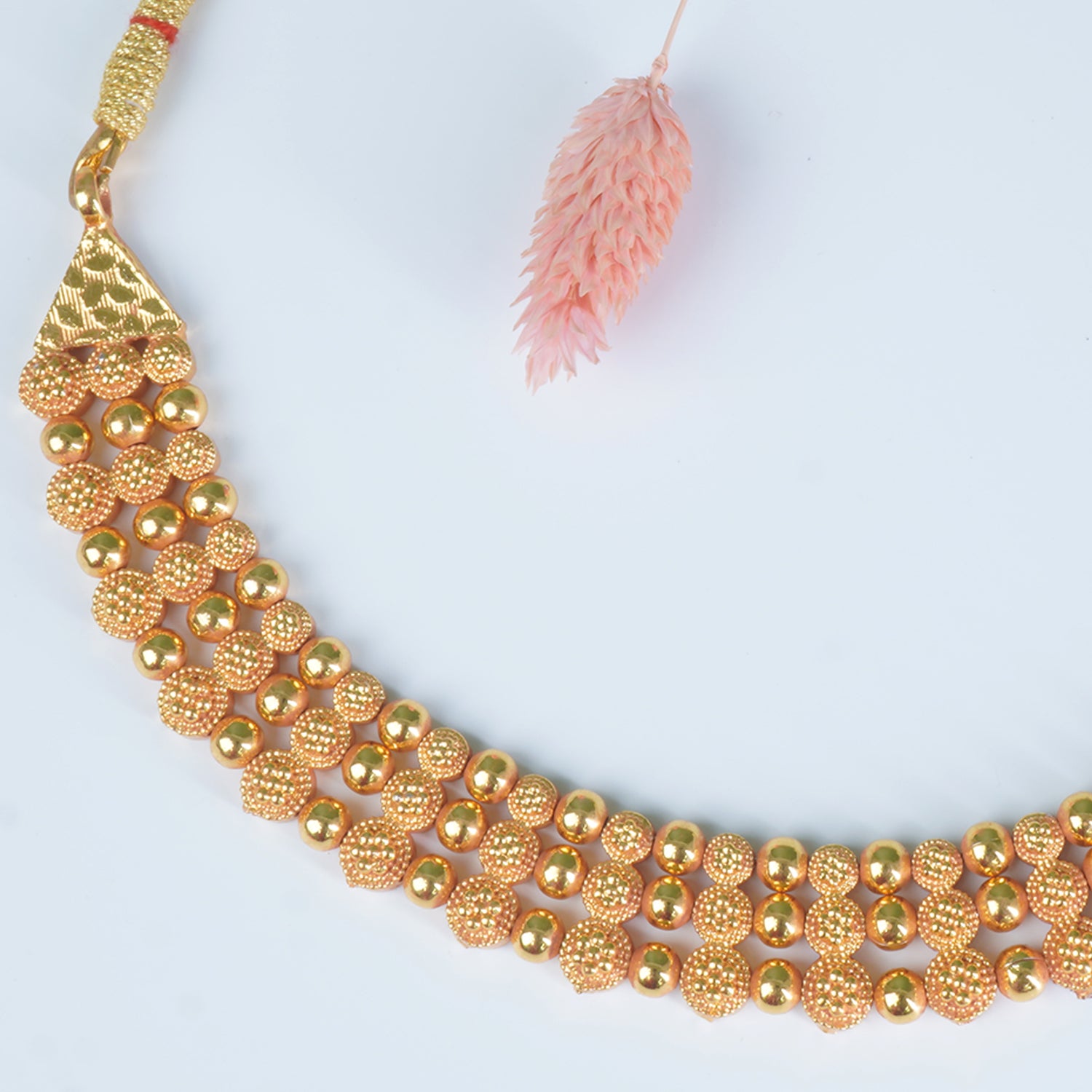 Regal Gheru Gold Plated Kudi Haar