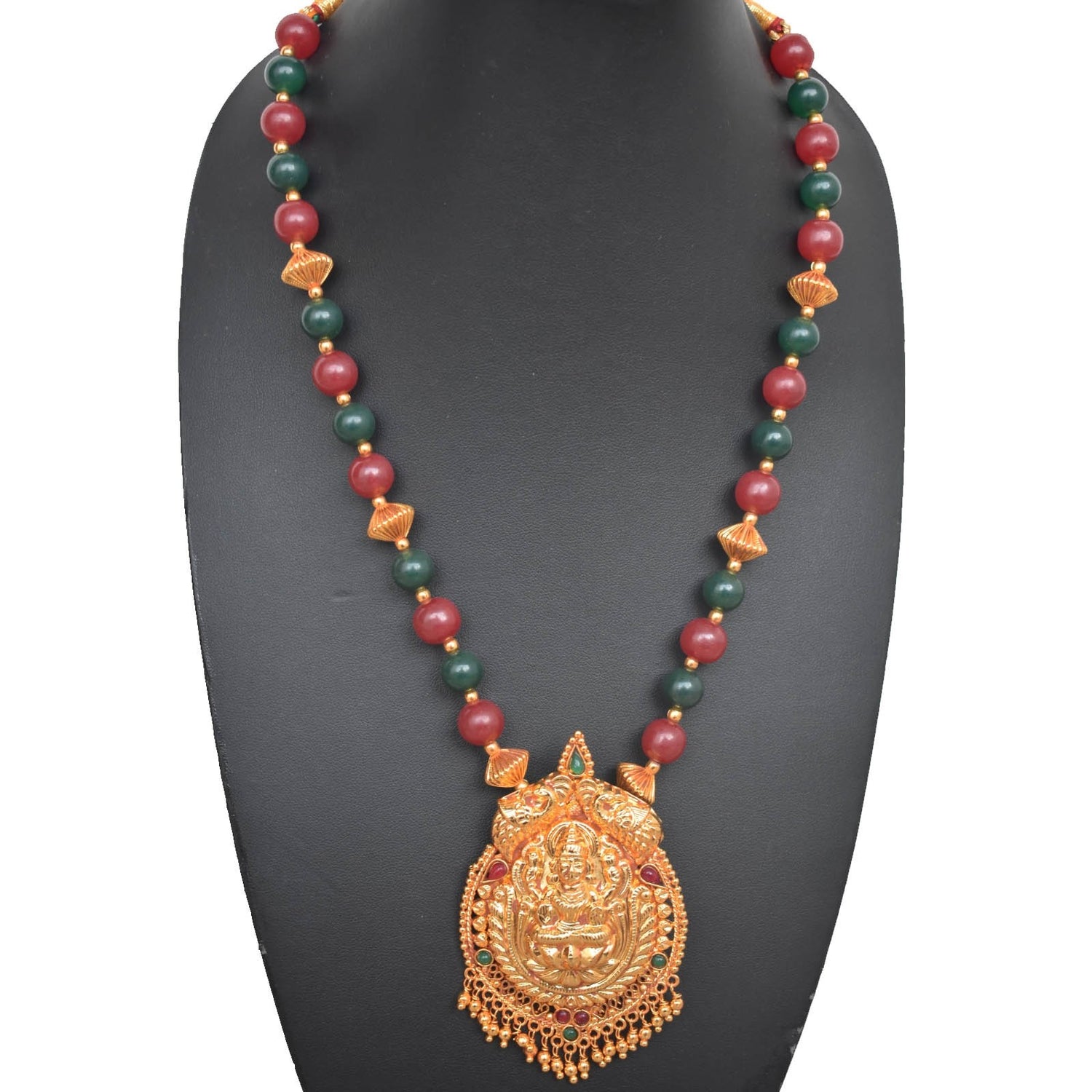 Red Gree Gap Javmala Antique Pendal Geru Finish