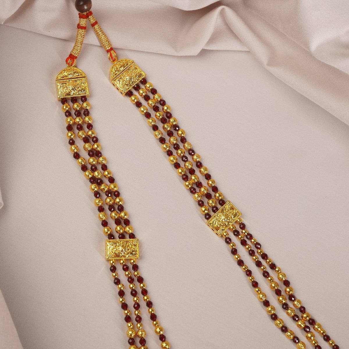 gold plated bormala necklace