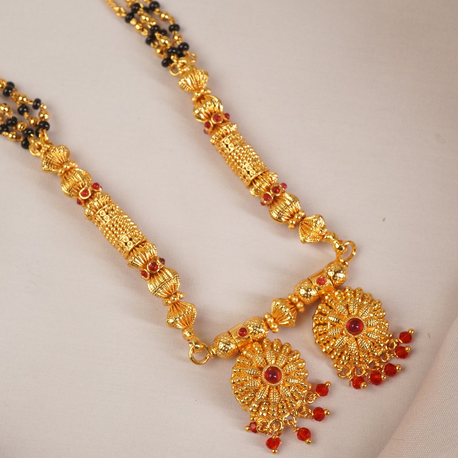 One Gram mangalsutra Designs Vati Design